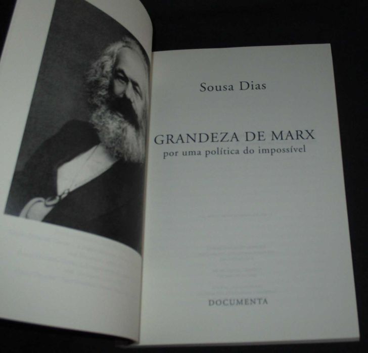 Livro Grandeza de Marx Sousa Dias