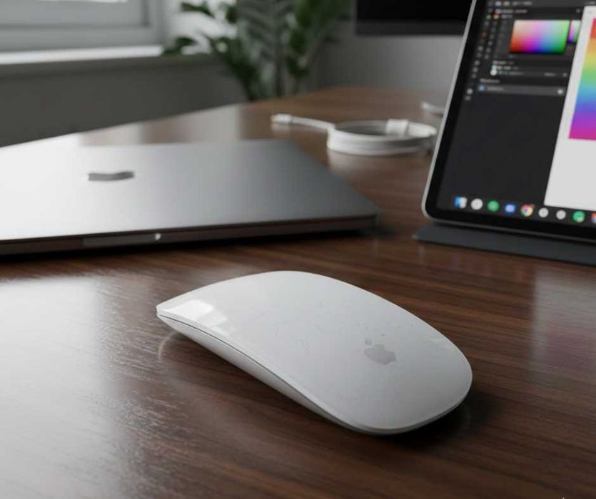 Apple Magic Mouse 2 (A1657) Silver | Оригінал | Гарантія роботи