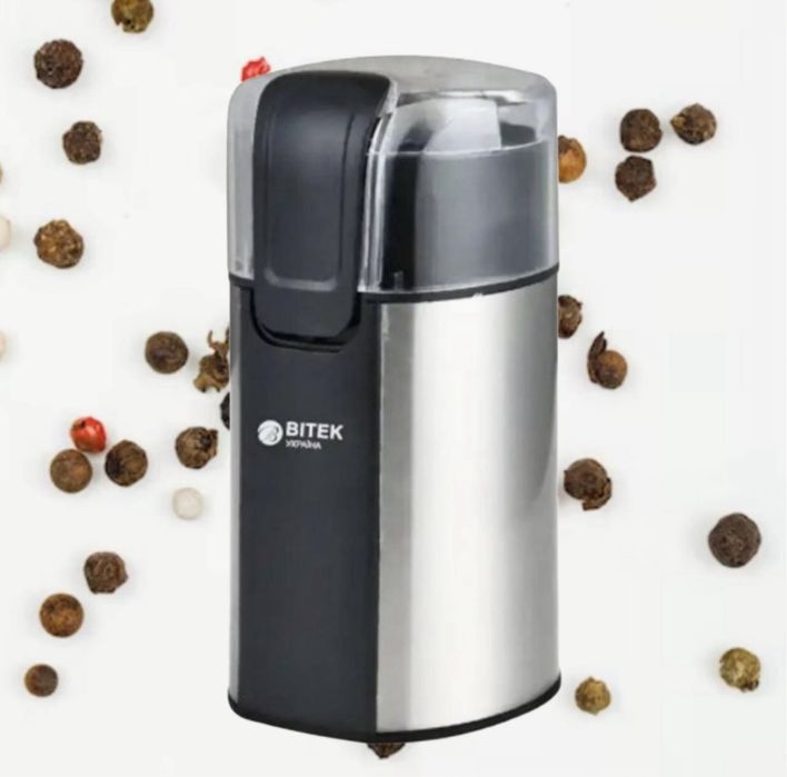 Кавомолка роторна подрібнювач BITEK BT-6813 кофемолка измельчитель
