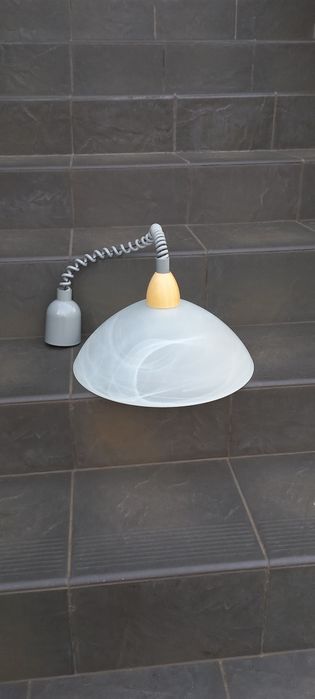 Lampa wisząca klosz szkło