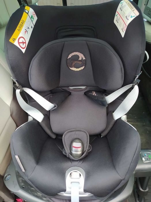 Fotelik Cybex SIRONA Q i-Size Platinum ISOFIX 360° 0-4 lat / 0-18 Kg