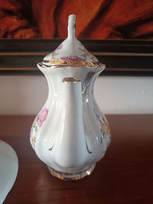 Prato e bule Limoges443589231442012161