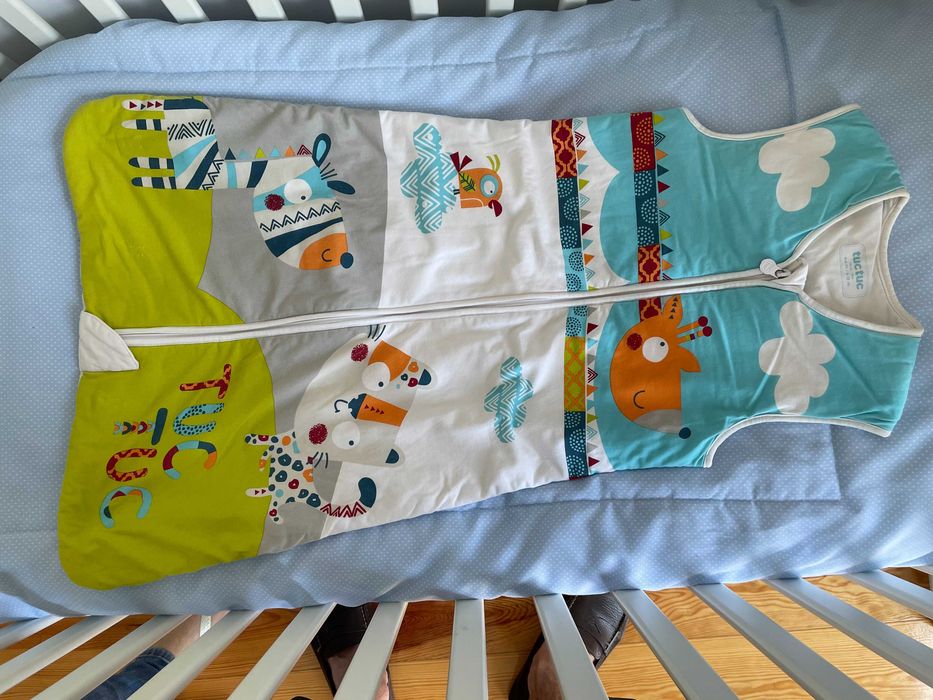 Saco de dormir tuc-tuc para bebé