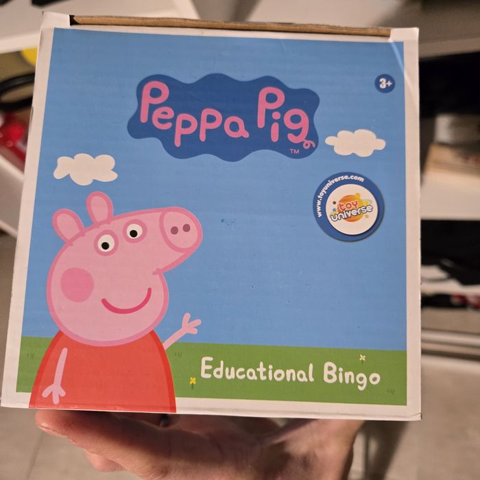 Nowa Gra edukacyjna Bingo Świnka Peppa