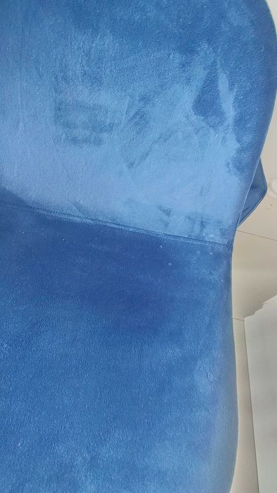 Welurowe hokery komplet