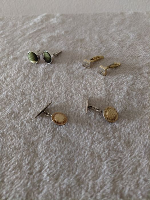 Conjunto de 6 botões de punho