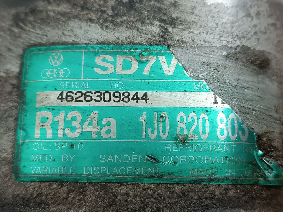 Compressor de Ar Condicionado - VOLKSWAGEN GOLF IV (1J1) | 97 - 07