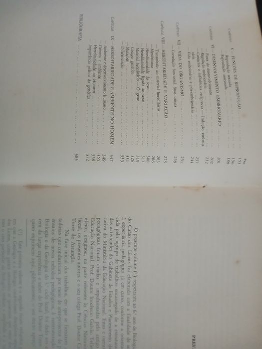 Curso de biologia i e II, Carlos das Neves Tavares, germano da Fonseca