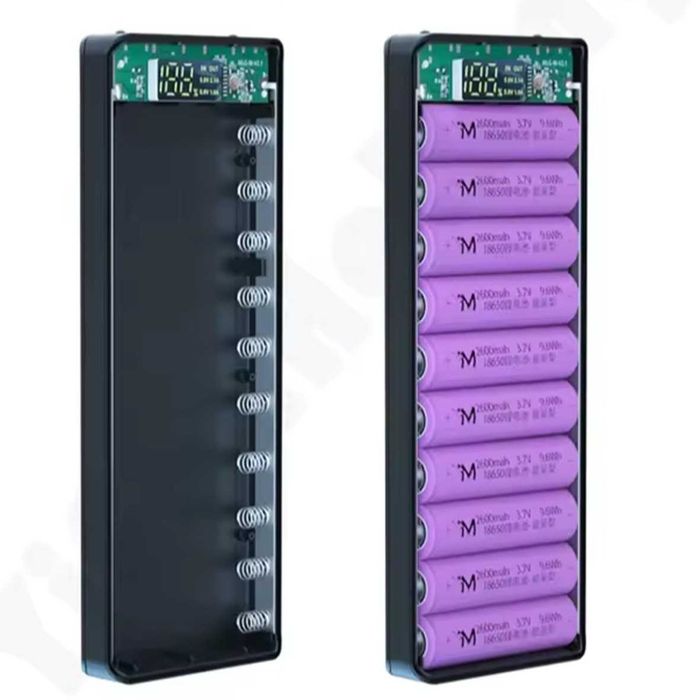 Powerbank корпуса на 8 и 10  аккумуляторов 18650