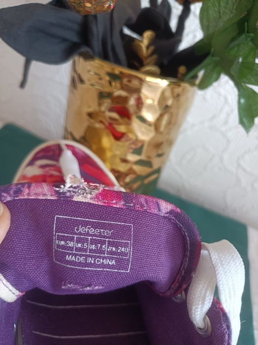 Trampki buty sportowe kolorowe roz 38 firma Defeeter