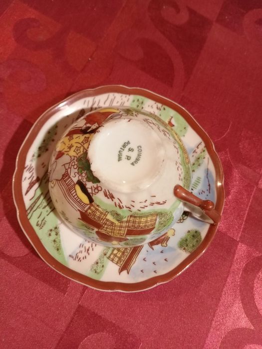 Chávena e pires S.P. Coimbra