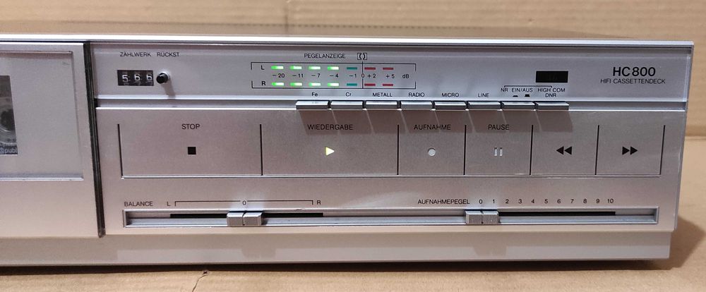 Кассетная дека Telefunken HC 800