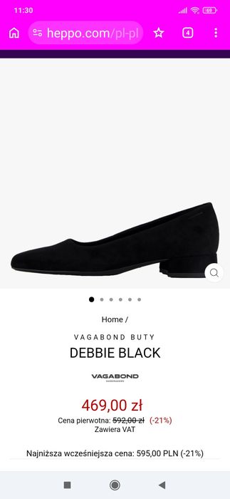 Buty vagabond debbie