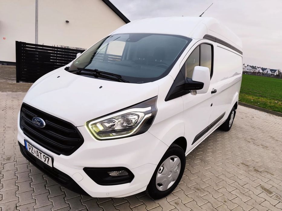 Ford Transit Custom  LEDY !!42 tyś Km!! Klima Grzana Szyba/Fotele HaK PARKTRONIK 42 tys !!