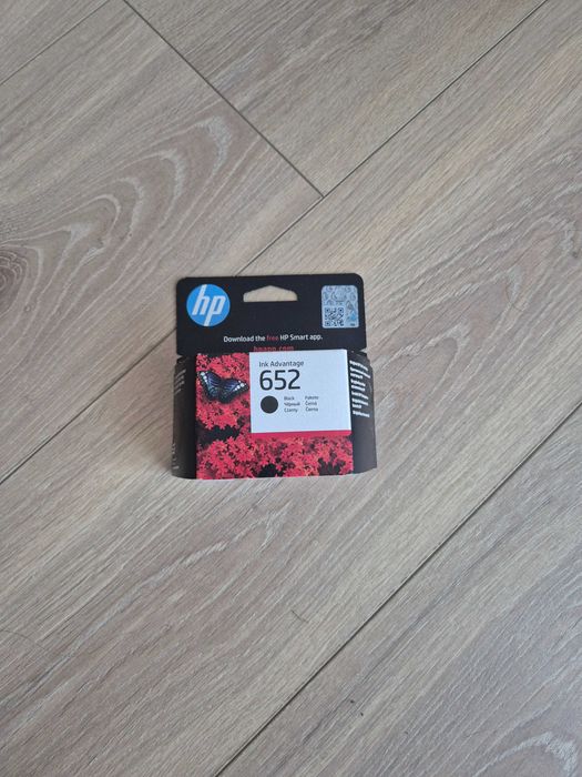 Tusz hp oryginalny 652 czarny nowy ink