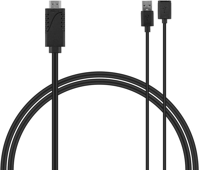 Adapter HDMI Do Telefonu iPhone Android 1080P USB Lightning USB C Micro USB