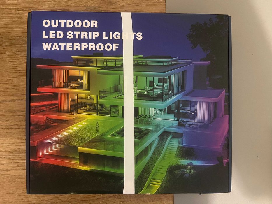 Fita LED para exterior LETIANPAI RGB 60m