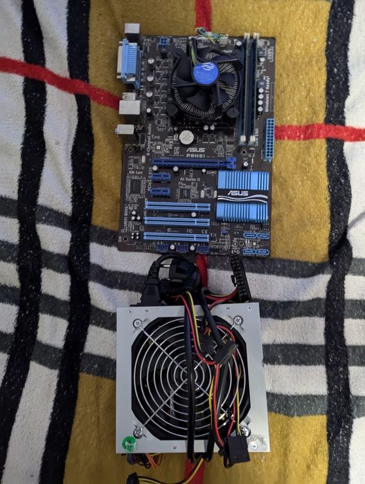 Комплект 1155: i5-2320 + Asus P8H61 + 12Gb DDR3 + БП Vinga 400W