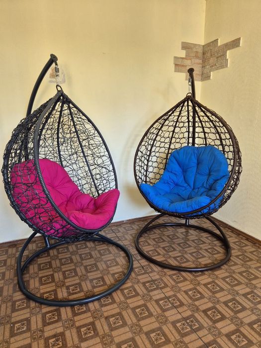 Кокон, крісло кокон, стійка, меблі для саду, гойдалка, кресло кокон