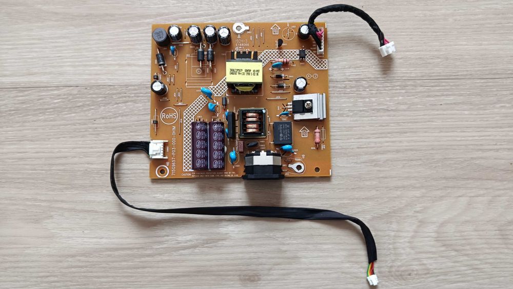 Б/В Плата блок живлення для монітора Dell P2419H 715G9657-P03-000-0H1M та кабелі