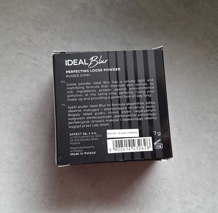 Affect Puder sypki Ideal Blur Perfecting Loose Powder
