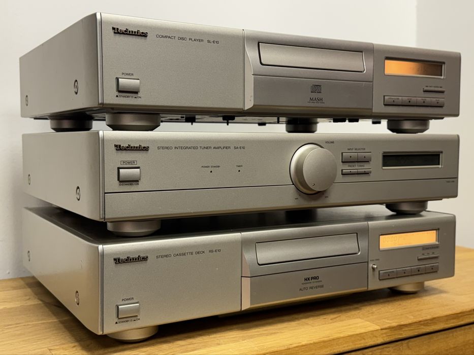 Technics E10 wieża komplet RS-E SL-E SA-E z pilotem