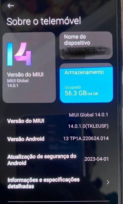 Só hoje Xiaomi redimi noteb10s desbloqueado