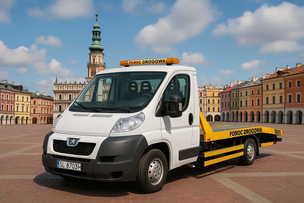 Autolaweta Wynajem Laweta Jedź Sam Pomoc Drogowa Holowanie 24H/7