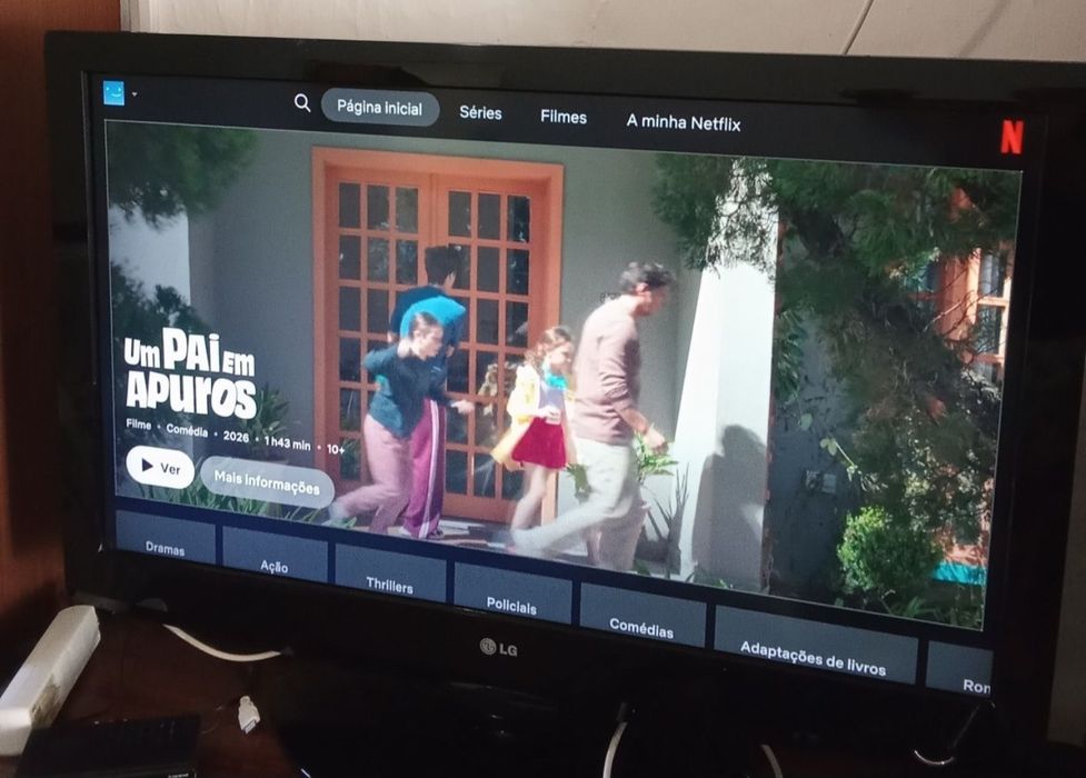 Televisão plasma LG