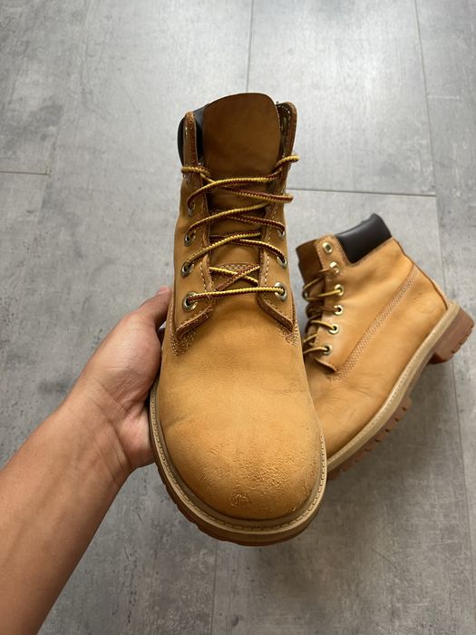 Buty Zimowe Timberland 6 inch premium musztardowe