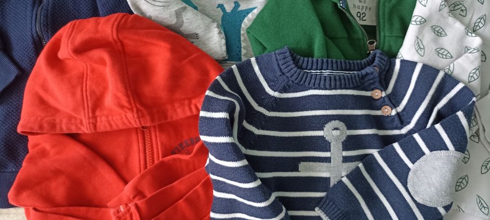 Zestaw 5 bluz dla chłopca 92-98