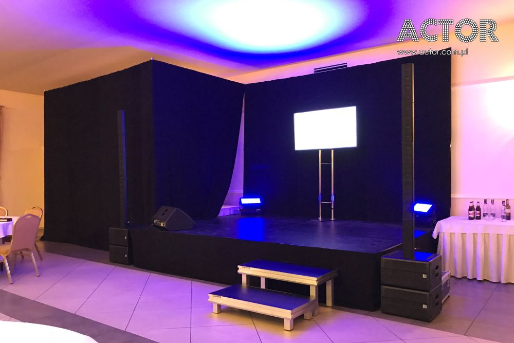 Podesty sceniczne scena wynajem podestów sceny wypożyczenie - KATOWICE