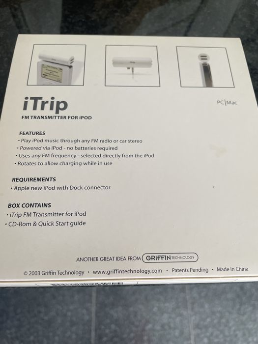 iTrip FM Transmitter para iPod