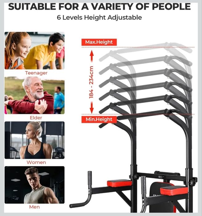 Torre de musculação multi exercícios