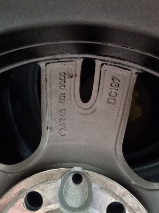 Felgi aluminiowe Mercedes 16cali z czujnikami