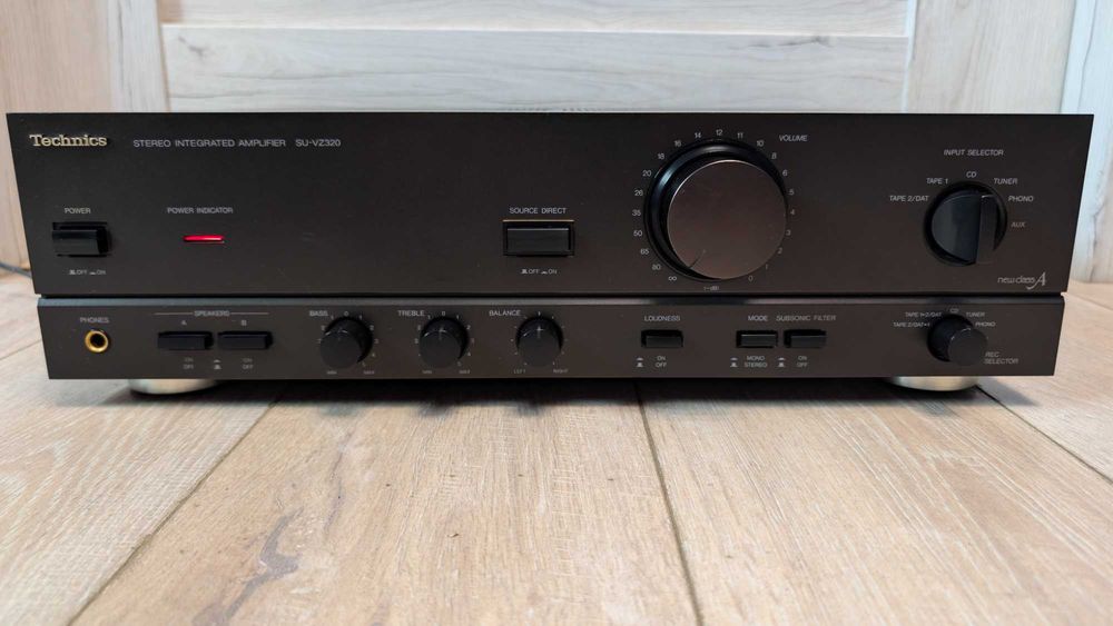Wzmacniacz Technics SU-VZ320 ! Czarny ! PO SERWISIE ! IDEALNY STAN !