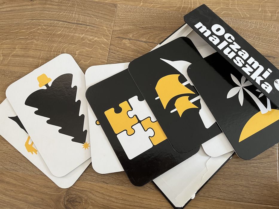 Karty kontrastowe oczami maluszka