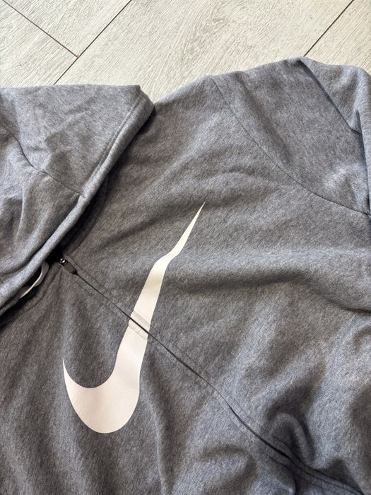 Szara bluza nike m rozpinana damska
