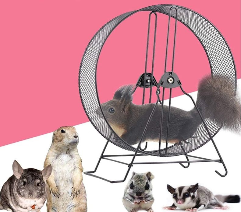 Колесо бігове безшумне  підшипник,  для білок, шиншил, їжачків. D25cm