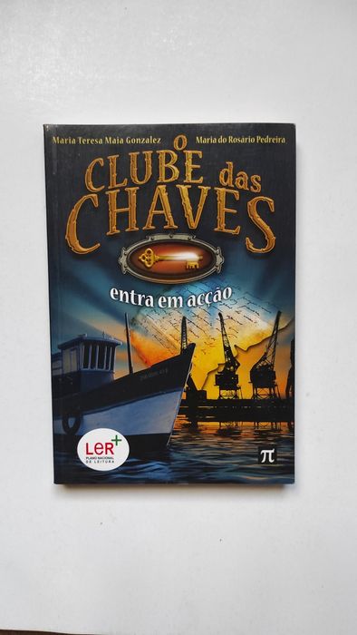 Livro- O Clube das Chaves de Maria Teresa Gonzalez e  Maria Pedreira