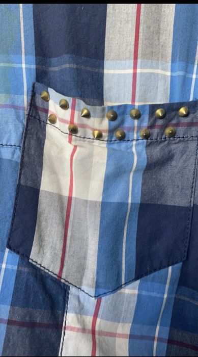 Koszula Zara 38 M ćwieki kratka