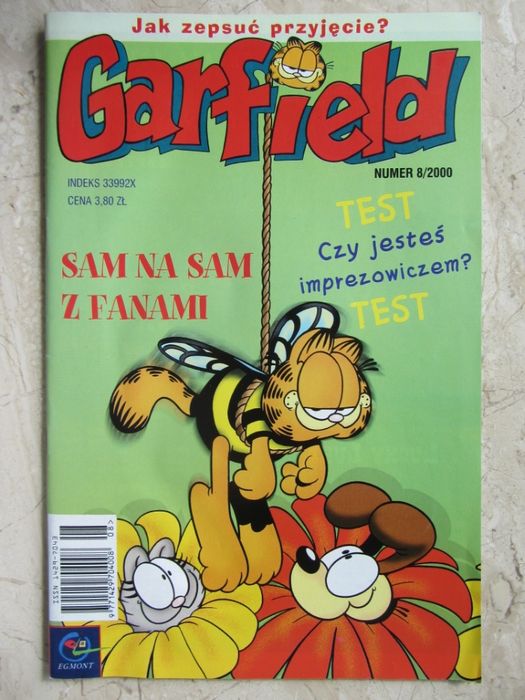 Komiksy "Garfield" z 2000 r.