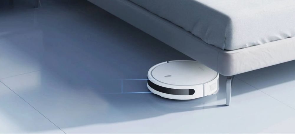 XIAOMI Robot Vacuum E12 - Robô aspirador e limpa-chão com planeamento inteligente de rotas, sucção de 4000 Pa, Três Níveis de limpeza, Branco