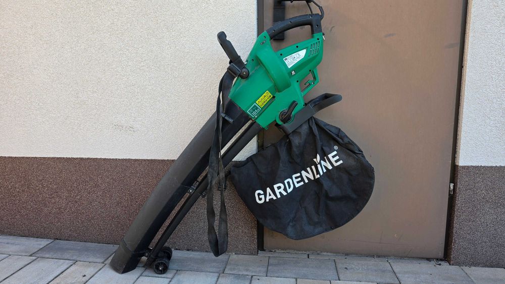 Elektryczna dmuchawa, odkurzacz, rozdrabniarka do liści Gardenline