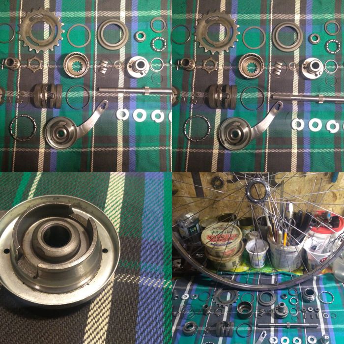 Колеса з нержавіючої сталі 26" планетарка SACHS Germany вілсет