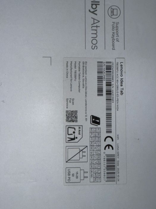 Tablet Lenovo idea tab