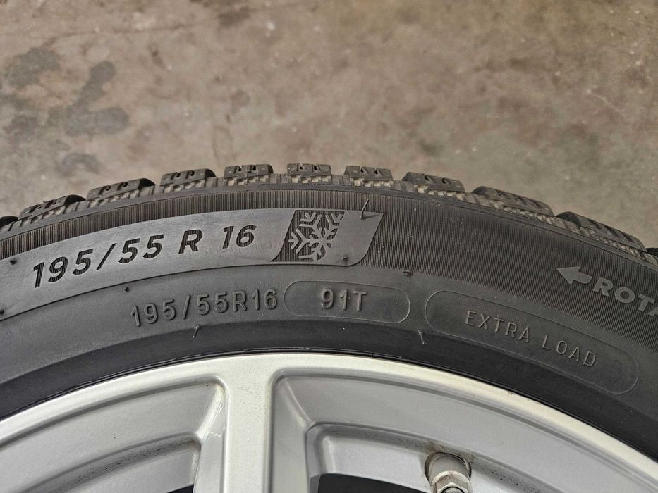 4 Szt 195/55 R16 91T Michelin Alpin 6 - 2021r - 7,30mm