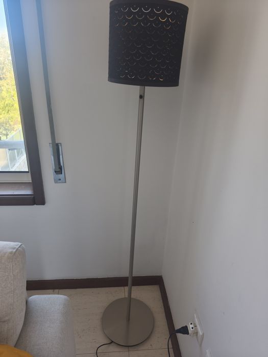 Candeeiro ikea abajur preto