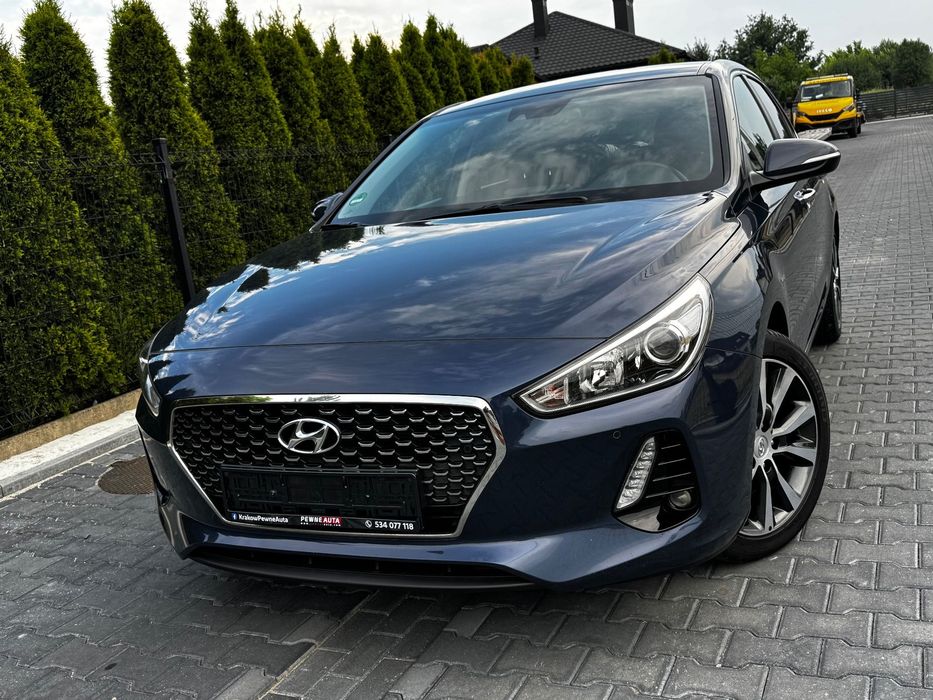 Hyundai I30 III 1.4 T-GDI 140 koni ORYGINALNY LAKIER serwis ASO tylko 136 tys km