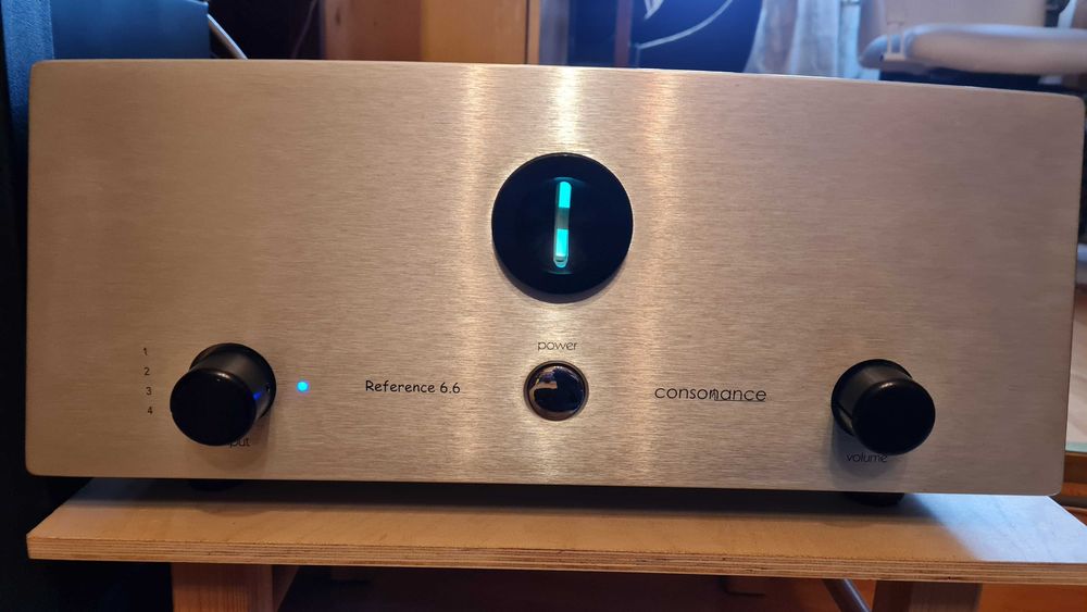 Wzmacniacz Opera Consonance Reference 6.6 KT 66, czarny. Alps RK40